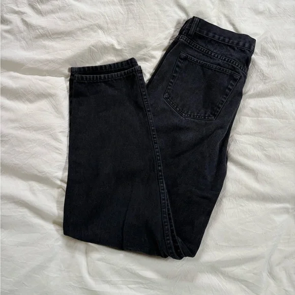 Vintage Cherokee Black Straight Leg Jeans size 33x30 - Picture 4 of 5